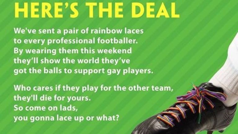 Rainbow Laces campaign 2013, Paddy Power and Stonewall