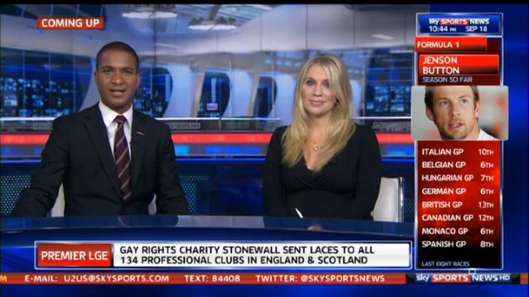 Sky Sports News, Rainbow Laces 2013